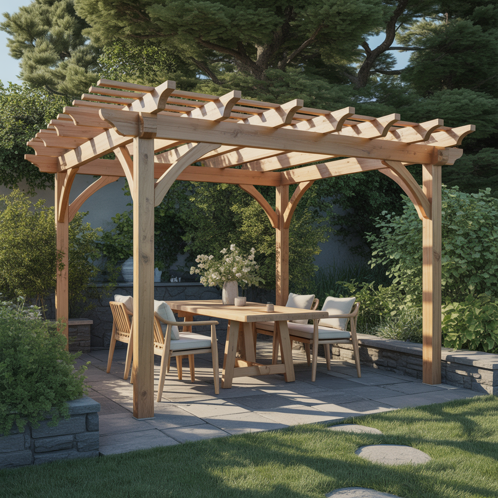 10.Hur du bygger en pergola som ger bade skugga och stil