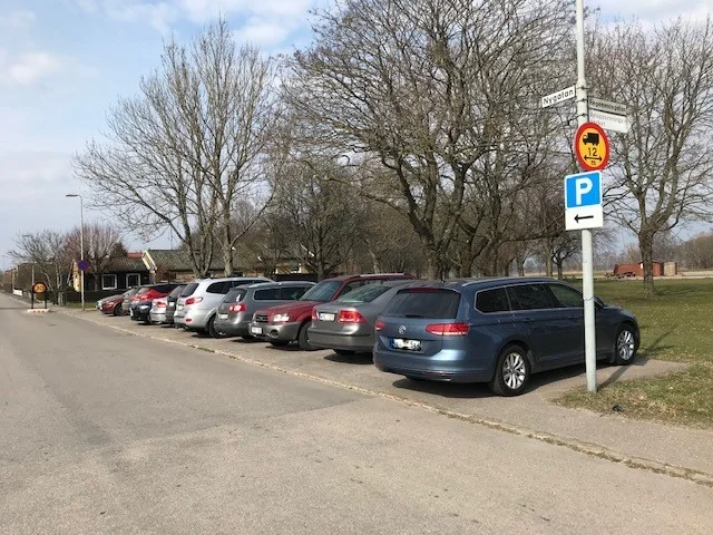 9. Asflaterad bilparker bostadsrattsforening Uppsala Falhagen