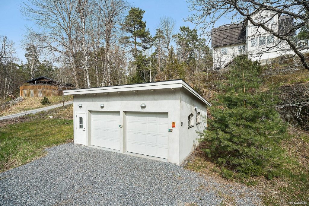 Ombyggnad Carport till Garage Villa Taby Hagernas 2048x1365