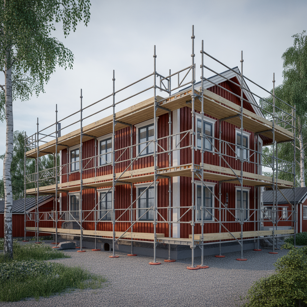 byggstallning vid renovering hyrpris lastklass och regler