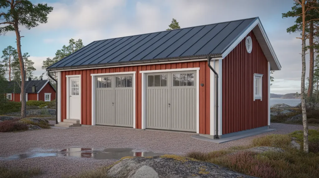 uppf rande av frist ende garage med f rr d i stersk r kersberga