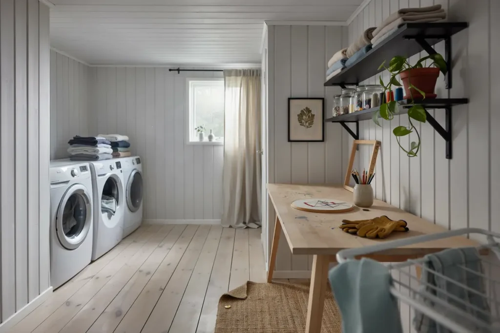 ombyggnad av k llare till tv ttstuga och hobbyrum i margretelund
