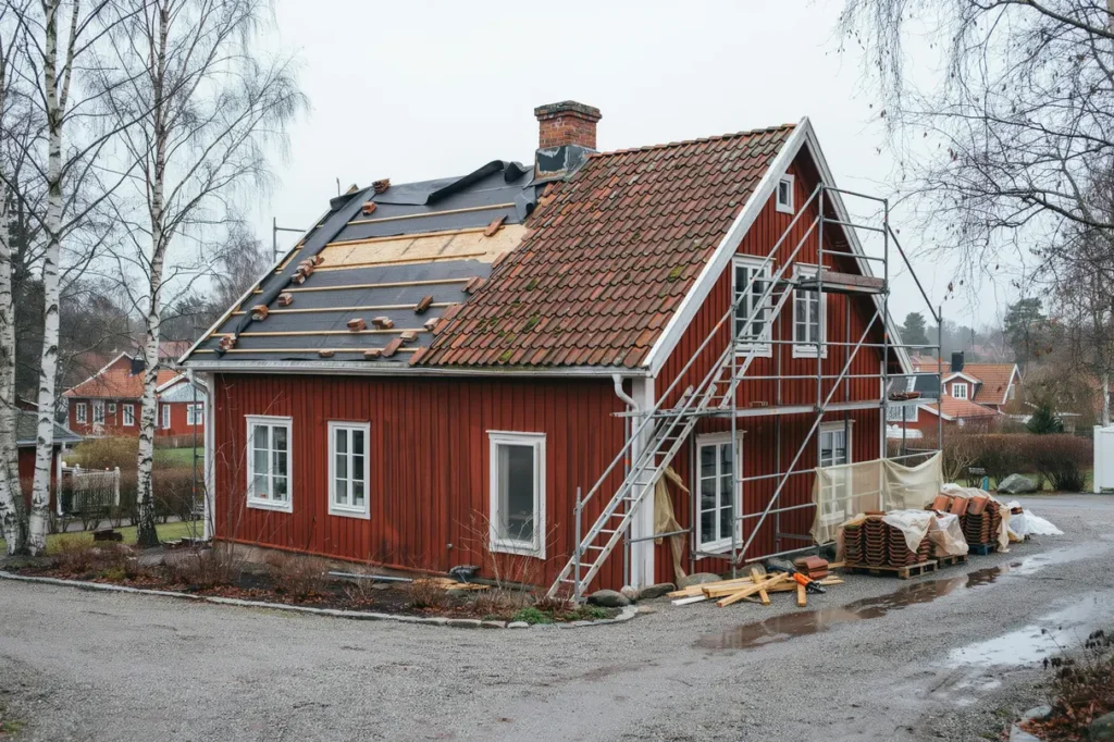 takbyte p villa s planerar du materialval undertak arbetsg ng och budget fr n start
