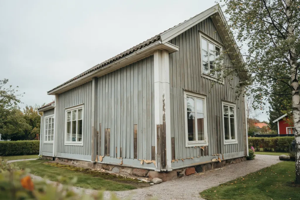 m la om tr fasad sj lv eller anlita byggfirma guide till underarbete f rgval och h llbart resultat